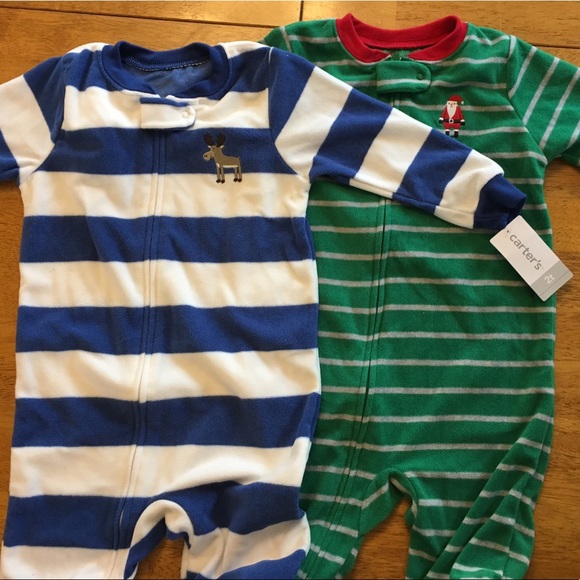 Carter's Winter Fleece PJs bundle (2 items) - Picture 2 of 4